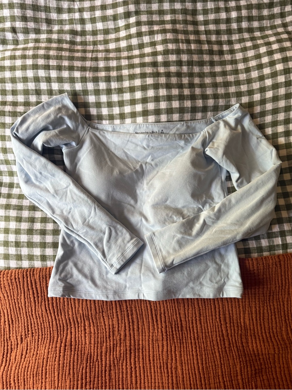 NWT Abercrombie No Bra Off the Shoulder Top